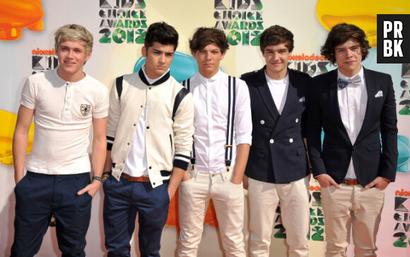 Les One Direction étaient aux Kids Choice Awards 2012 samedi 31 mars