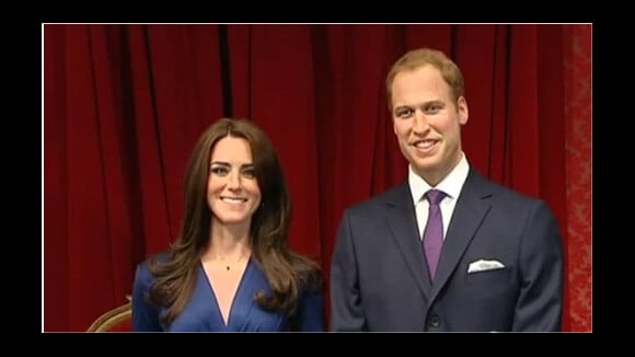 Kate Middleton et son prince : Madame Tussauds leur "cire" les pompes (VIDEO)