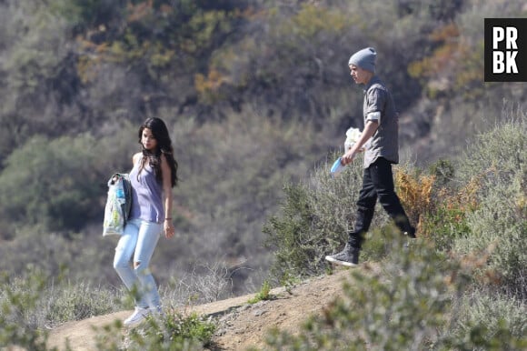 Selena Gomez et Justin Bieber profitent du soleil à LA