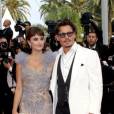 Johnny Depp et Penelope Cruz très glamour l'année dernière à Cannes