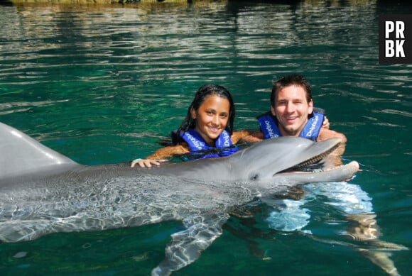 Lionel Messi et Antonella nagent en plein bonheur