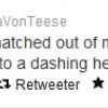 Dita Von Teese raconte l'affaire sur Twitter
