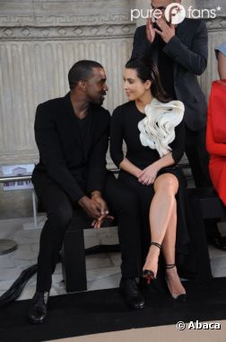 Kim Kardashian et Kanye West ne se quittent plus du regard