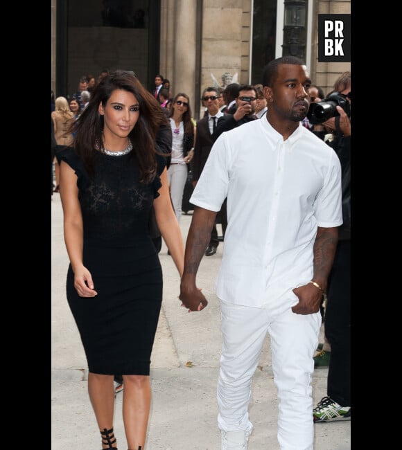 Kim Kardashian et Kanye West canons à Paris