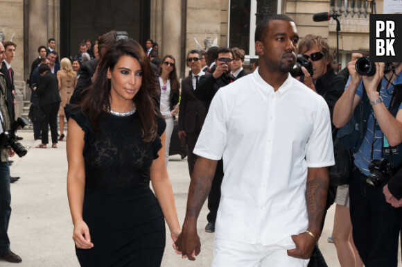 Kim Kardashian et Kanye West sont in love à Paris