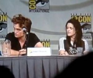 Robert Pattinson et Kristen Stewart au Comic Con 2008
