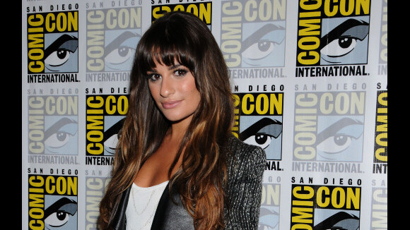 Glee au Comic Con : Lea Michele au top, Cory Monteith aussi ! (PHOTOS)