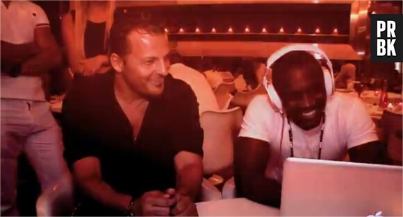 Petite discussion musique entre Jean Roch et Akon