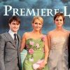 Les acteurs d'Harry Potter en compagnie de J.K. Rowling