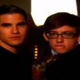 Blaine et Artie nous présente leur "Boys Band Face"
