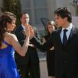 Damon et Elena dans la saison 1 de Vampire Diaries