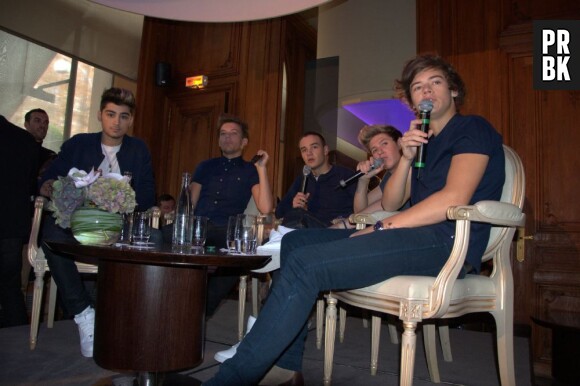 Les One Direction ont annoncé leur venue dans Danse avec les stars lors d'une conférence de presse à Paris