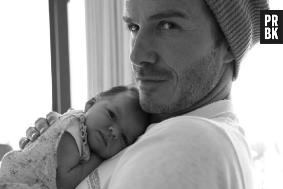 David Beckham aime trop les bébés !