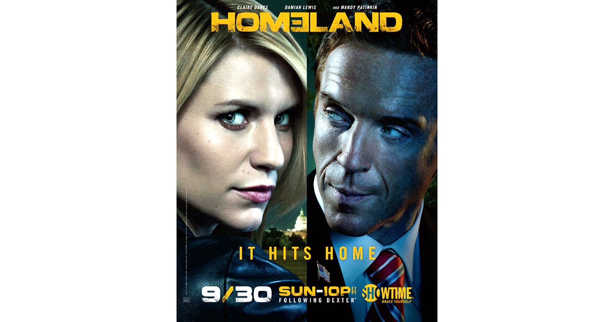 Homeland est diffusée tous les dimanches soir sur Showtime - Purebreak