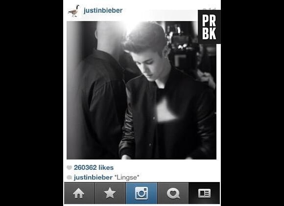 Justin Bieber a posté une photo mystérieuse sur Instagram