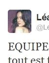 Lea Castel informe ses fans