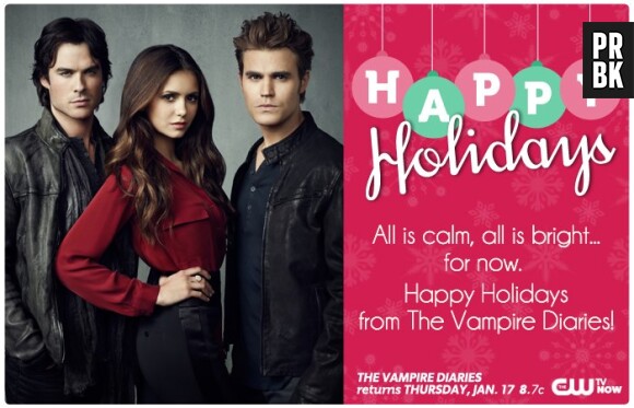 The Vampire Diaries vous souhaite de joyeuses fêtes