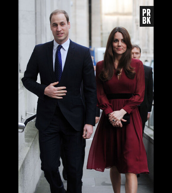 Kate Middleton et le Prince William en route pour la National Portrait Gallery