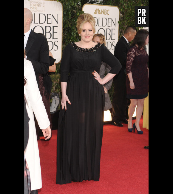 Adele a fait son come-back post-grossesse aux Golden Globes