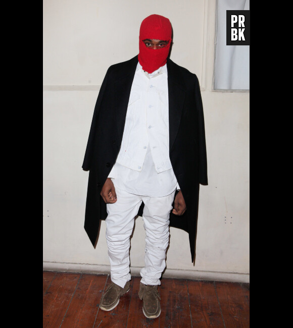 Kanye West en mode Fous ta cagoule !