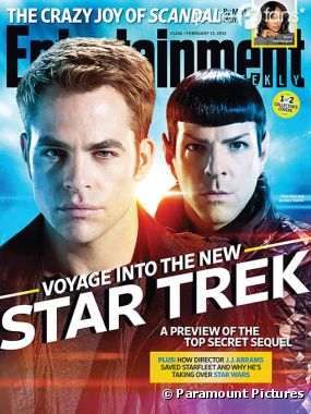 Star Trek Into Darkness en couv d'EW