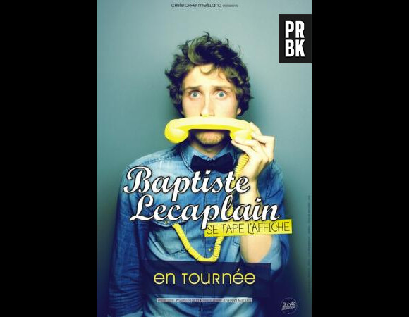 Baptiste Lecaplain partira prochainement en tournée à travers la France