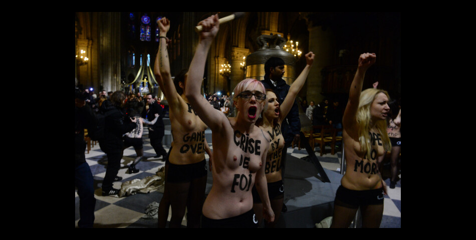 Le mouvement Femen se lâche contre le Pape