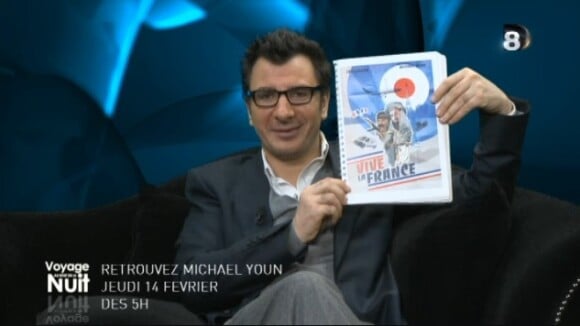 Michael Youn : Vive la France lu pendant 4h à la télé ZZZzzz