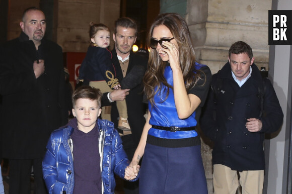 La famille Beckham prévoit de visiter Paris pour les vacances des enfants