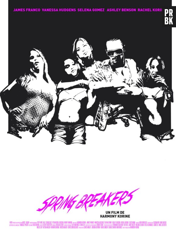 Le casting de Spring Breakers sur un nouveau poster