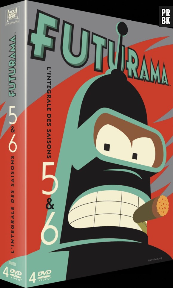 Les saison 5 et 6 de Futurama sortent en DVD