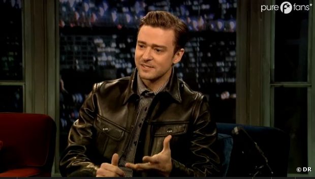 Justin Timberlake calme le jeu avec Kanye West, sur le plateau du Late Night with Jimmy Fallon le 11 mars 2013