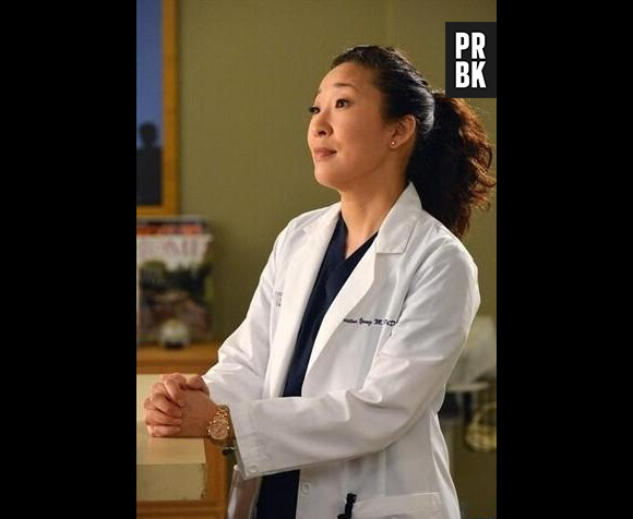 Cristina de bonne humeur dans l'épisode 18 de la saison 9 de Grey's Anatomy