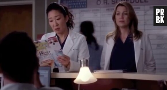 Meredith flippe dans Grey's Anatomy