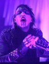 Marilyn Manson, déjà adepte des blousons de cuir Hedi Slimane