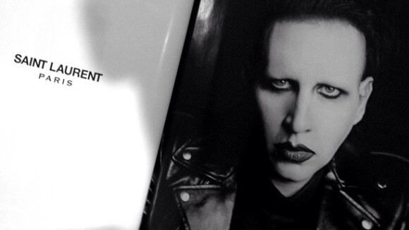 Marilyn Manson : nouveau visage de Saint Laurent