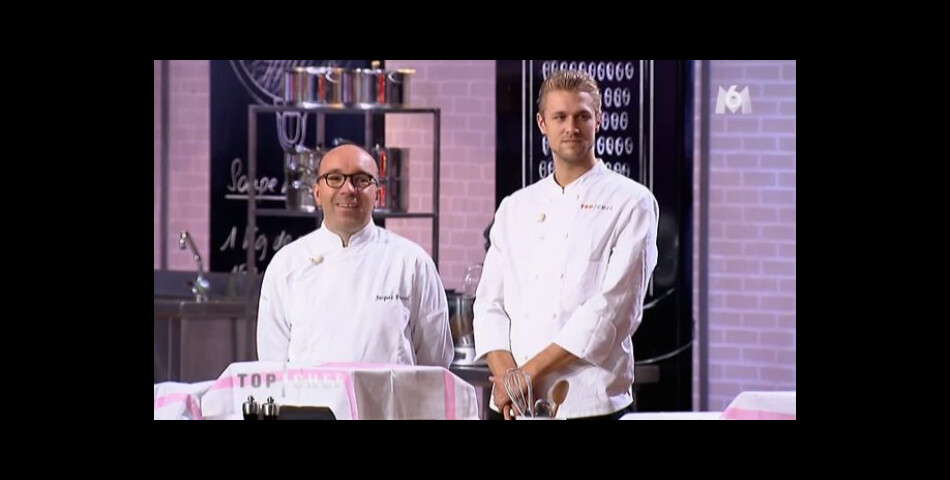 Joris Bijdendijk et son mentor Jacques Pourcel dans Top Chef 2013.