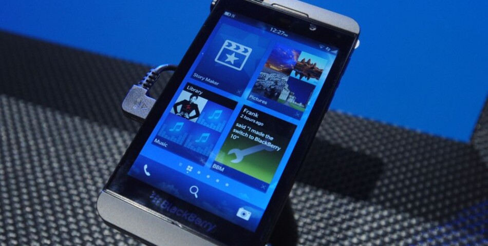 Blackberry Z10, le portable que les internautes un peu coquins vont redouter