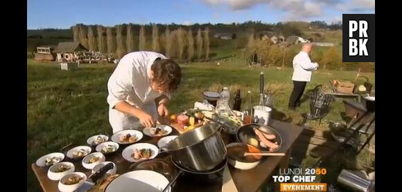 Les candidats de Top Chef 2013 vont cuisiner dans des conditions pour le moins rudimentaires...