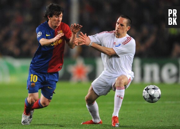 Lionel Messi affrontera Franck Ribéry