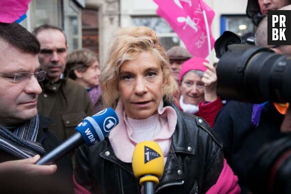Frigide Barjot a été reçu par le ministre de l'Intérieur Manuel Valls