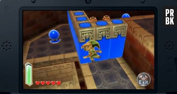 Le nouveau Zelda sur 3DS proposera des nouvelles séquences en relief