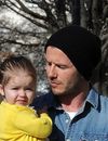 David Beckham et Harper en duo dans le quartir de Notting Hill