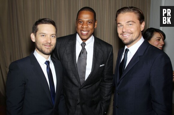 Trio de beaux gosses pour l'avant-première de Gatsby le Magnifique