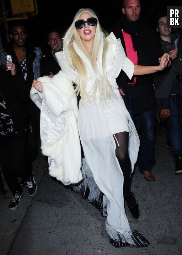 Lady Gaga déterminée à rattraper son retard