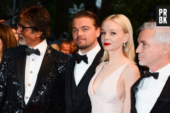 Les acteurs du film à la projection de Gatsby le Magnifique au Festival de Cannes 2013