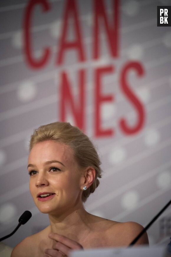 Carey Mulligan à la conférence de presse de Gatsby le Magnifique au Festival de Cannes 2013