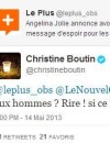 Christine Boutin ironise sur la mastectomie subie par Angelina Jolie