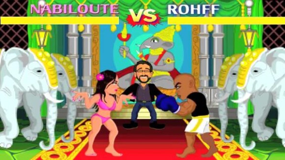 Nabilla Benattia VS Rohff : après Booba/La Fouine, nouveau combat virtuel dans le Budokai Rap Game