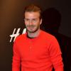 David Beckham dédicace ses slips au magasin H&M Boulevard Haussman à Paris, le 24 mai 2013